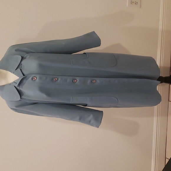 Forecaster International, light Blue Vintage Jackets & Trench Coats Size 13/14 - Picture 3 of 16
